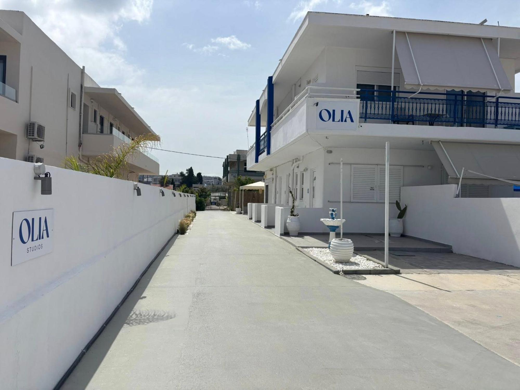 Olia Studios Olga Studios Фалираки Екстериор снимка